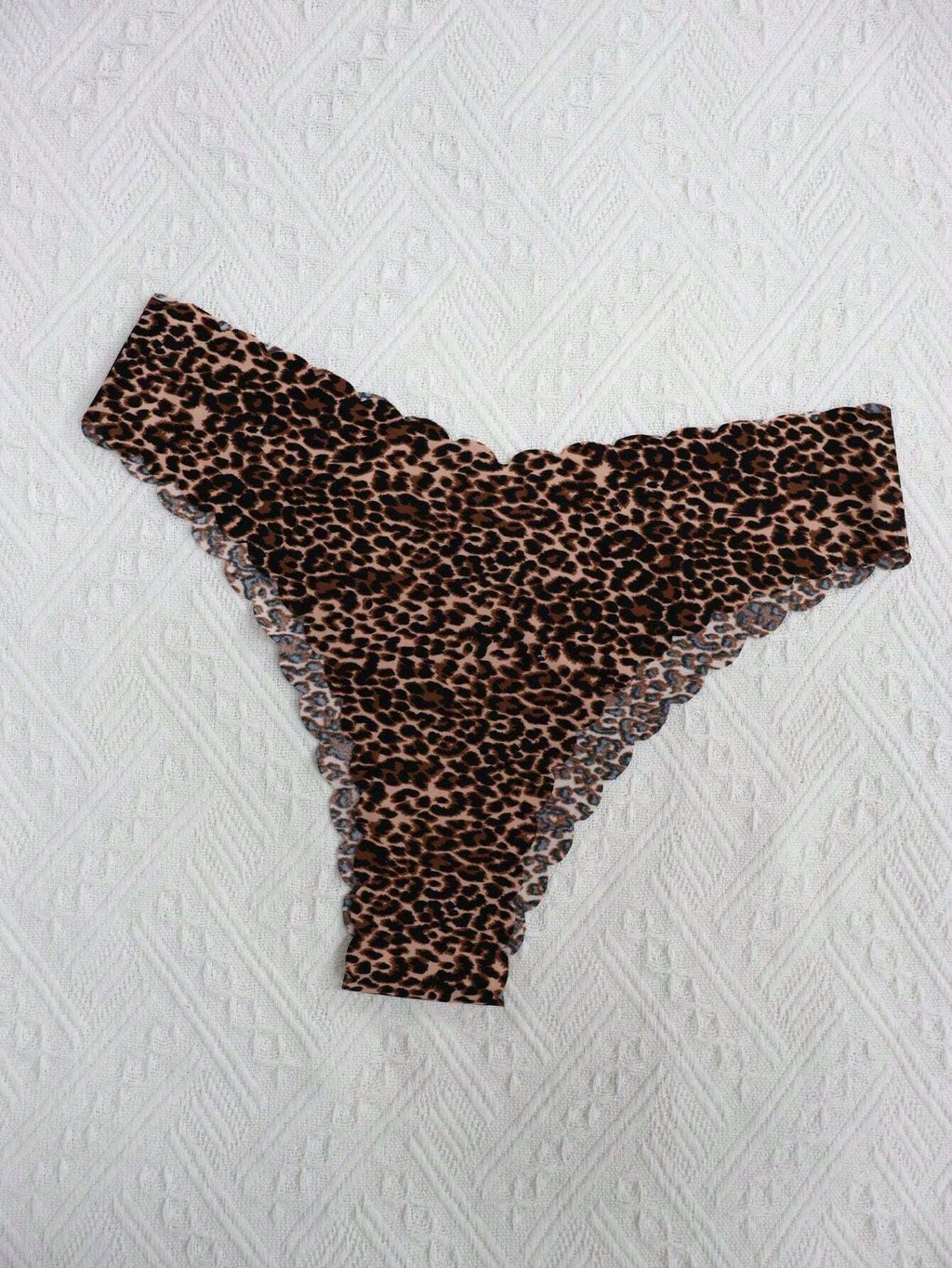Women’s Seamless Triangle Panties | Wavy Edge | Soft Breathable Fabric | Comfortable Sexy Fit | 10-Pack