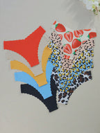 Women’s Seamless Triangle Panties | Wavy Edge | Soft Breathable Fabric | Comfortable Sexy Fit | 10-Pack