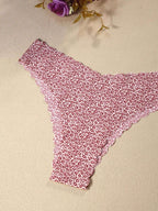 Women’s Seamless Triangle Panties | Wavy Edge | Soft Breathable Fabric | Comfortable Sexy Fit | 10-Pack