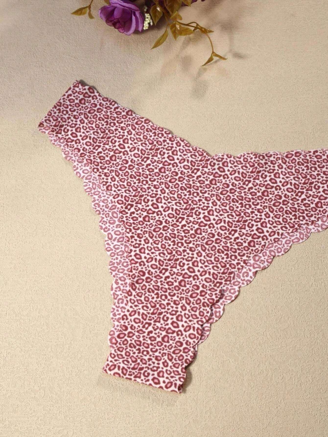 Women’s Seamless Triangle Panties | Wavy Edge | Soft Breathable Fabric | Comfortable Sexy Fit | 10-Pack