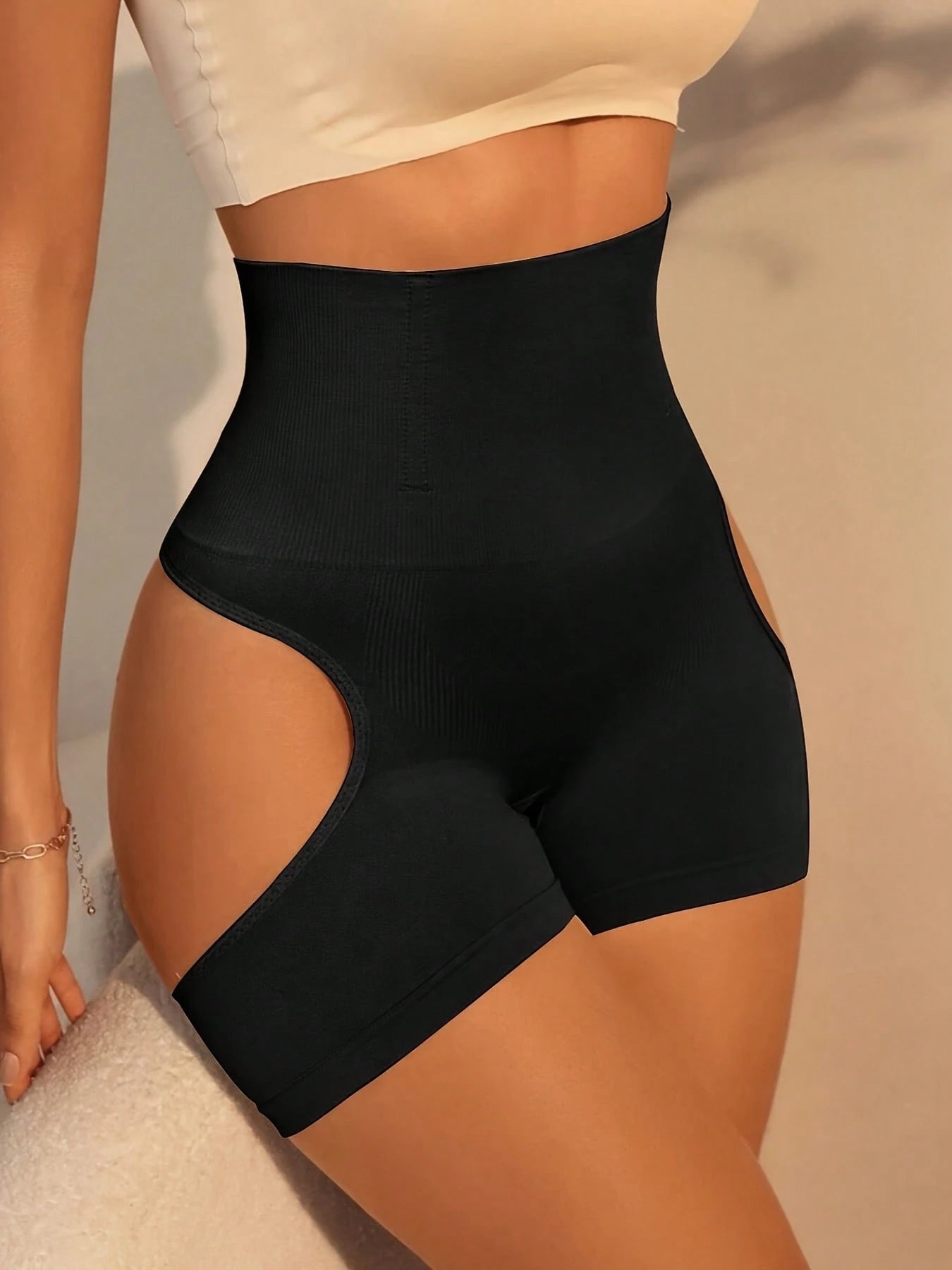 High-Waisted Tummy Control Shapewear Panties – Compression Body Shaper Underwear for Women