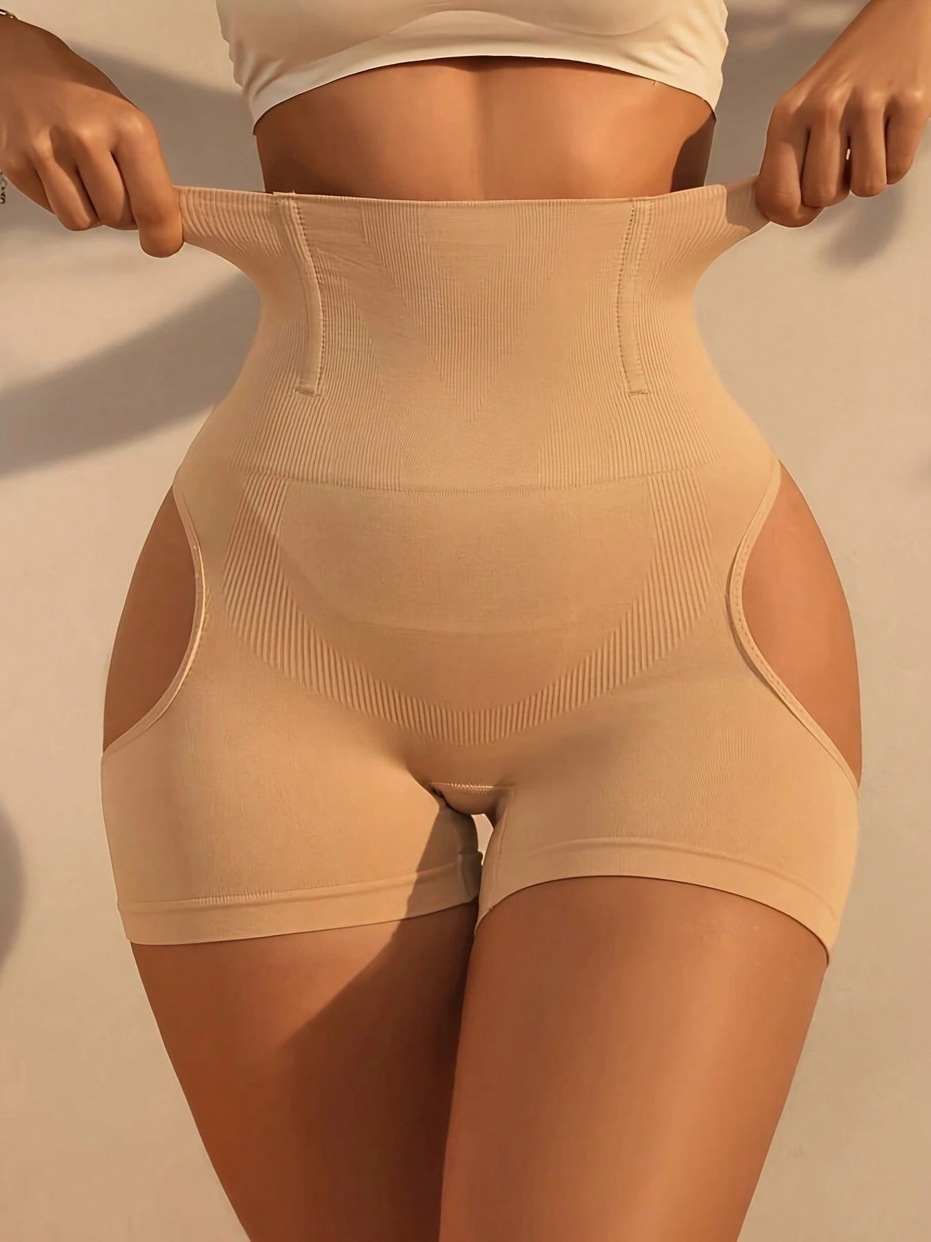 High-Waisted Tummy Control Shapewear Panties – Compression Body Shaper Underwear for Women