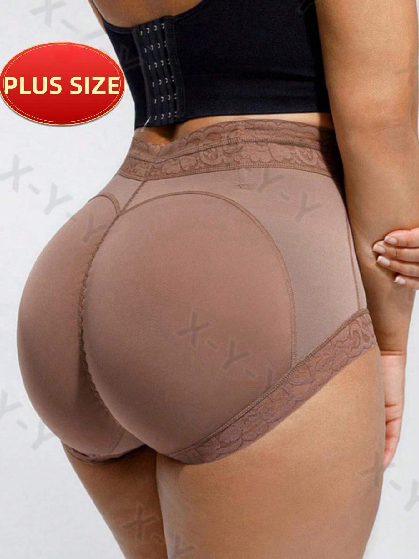 Plus Size High Waist Tummy Control Shapewear | Butt Lifting Slimming Panties