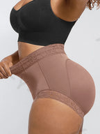 Plus Size High Waist Tummy Control Shapewear | Butt Lifting Slimming Panties