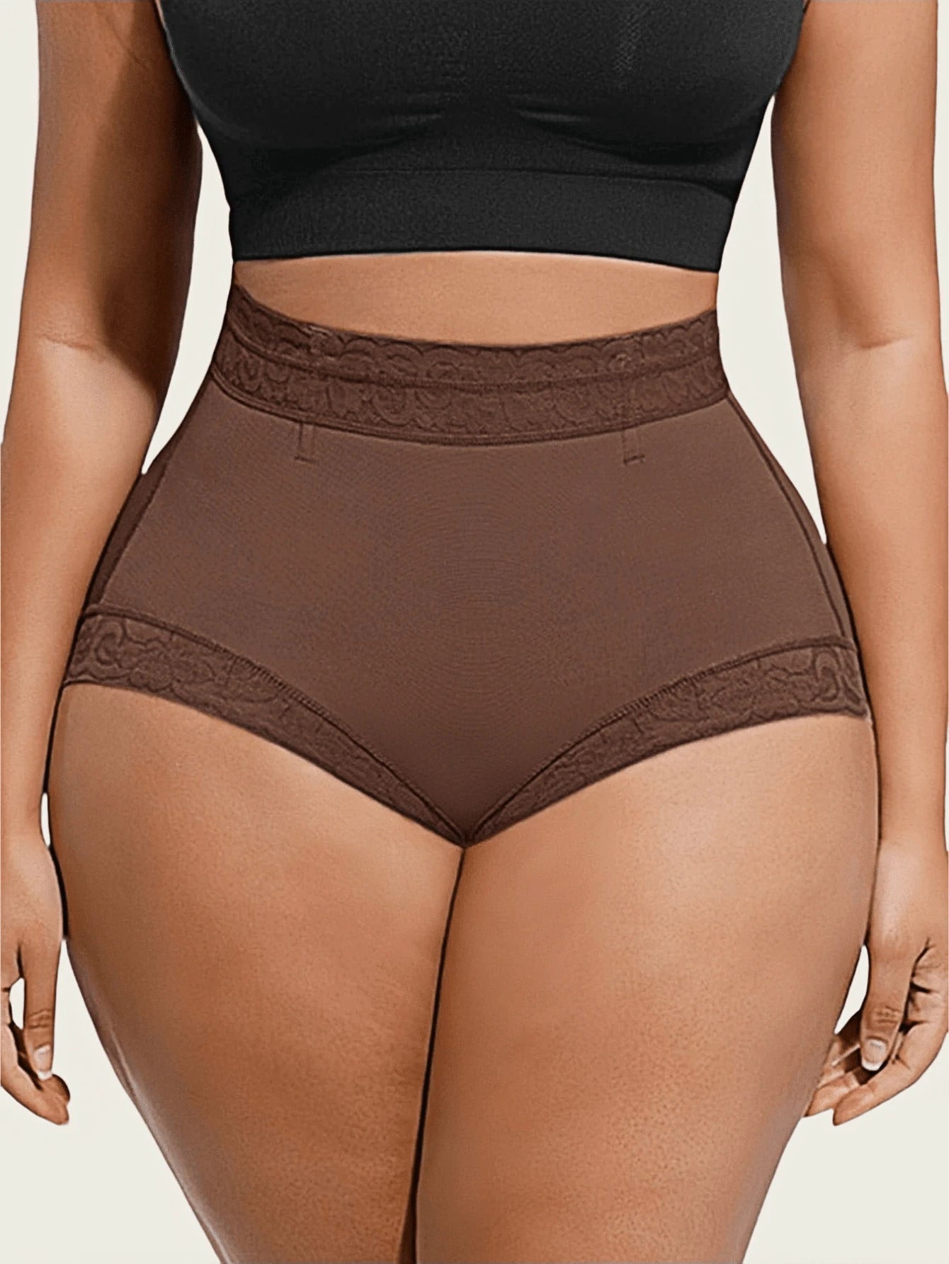 Plus Size High Waist Tummy Control Shapewear | Butt Lifting Slimming Panties