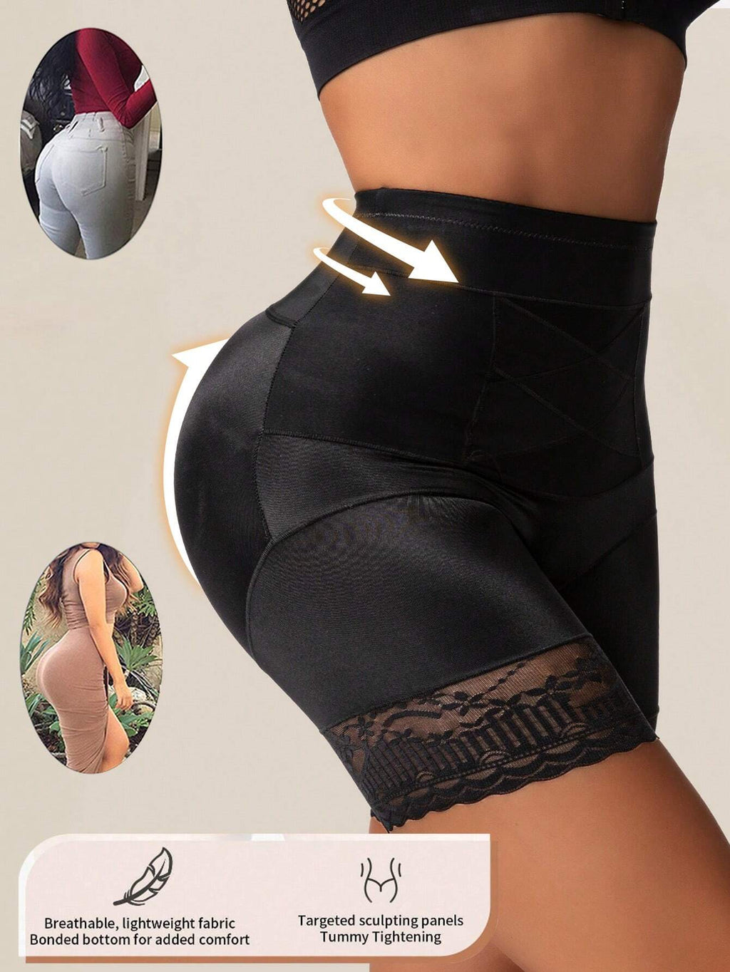 Seamless High-Waist Shapewear Panty | Tummy Control & Lift | Slimming Comfortable Fit