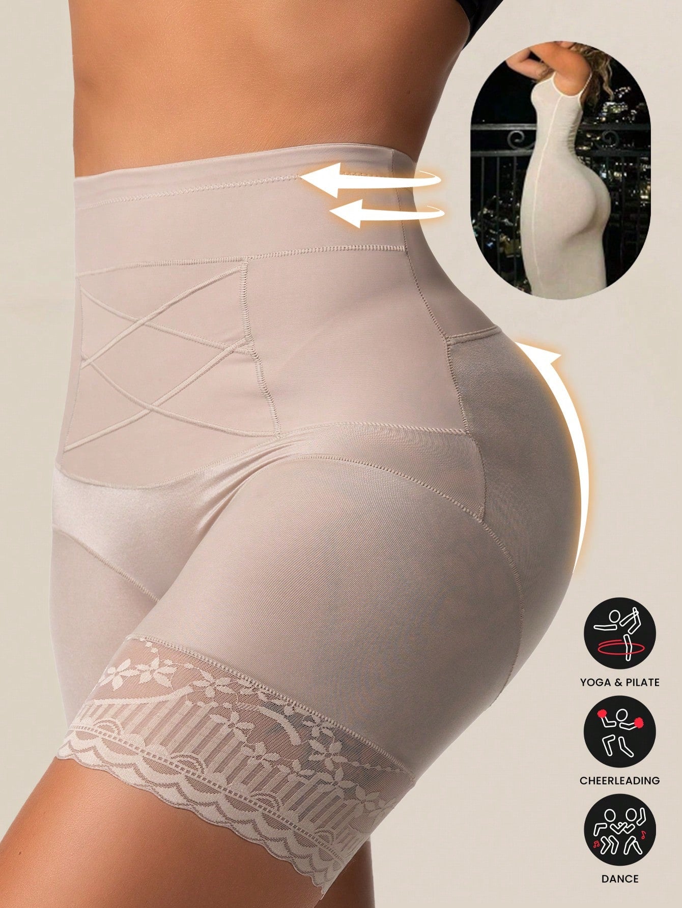 Seamless High-Waist Shapewear Panty | Tummy Control & Lift | Slimming Comfortable Fit