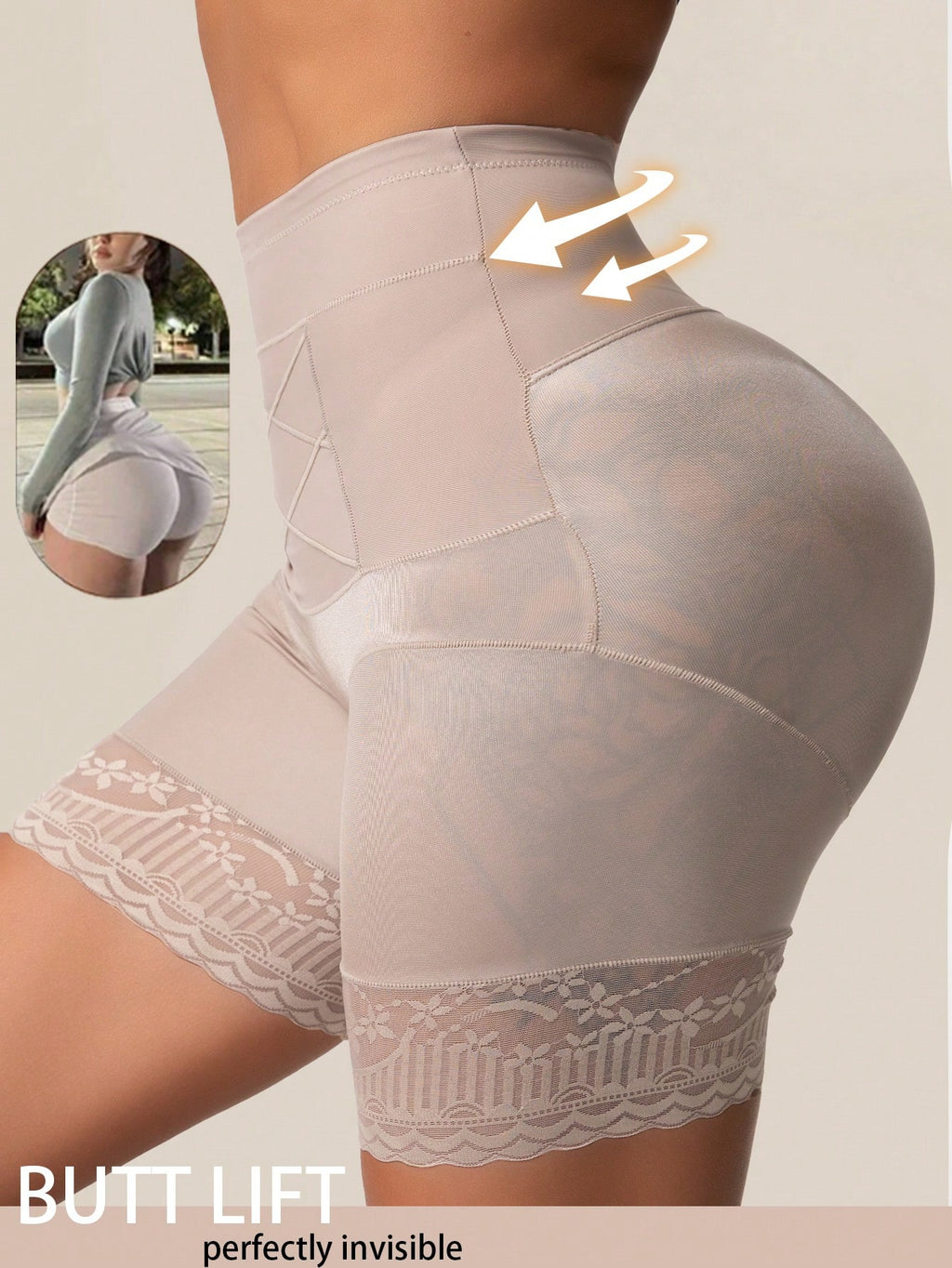 Seamless High-Waist Shapewear Panty | Tummy Control & Lift | Slimming Comfortable Fit