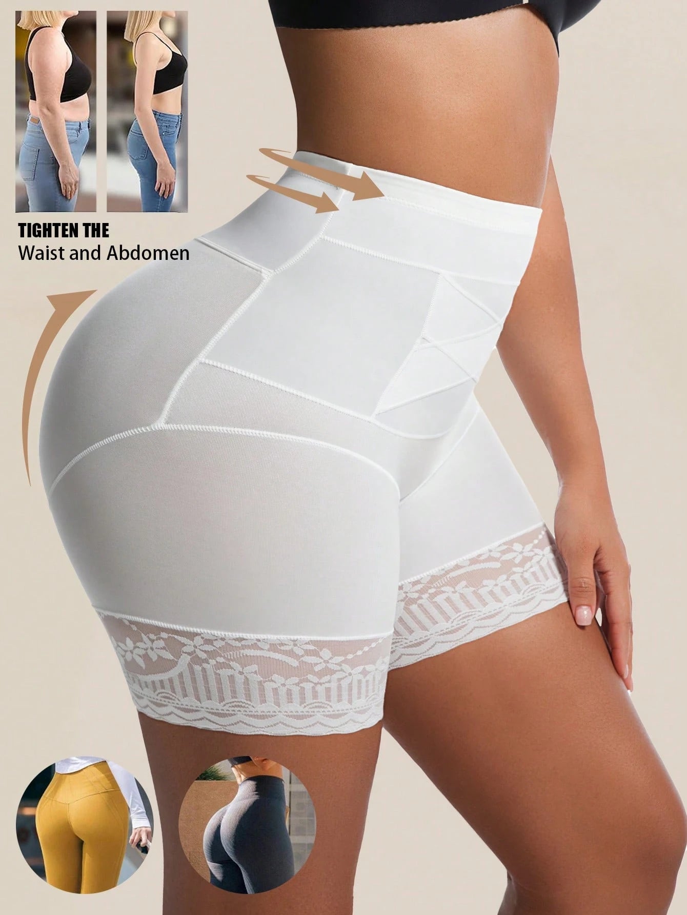 Seamless High-Waist Shapewear Panty | Tummy Control & Lift | Slimming Comfortable Fit