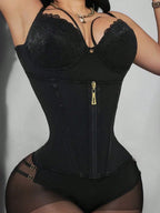 Sculpting Zipper Waist Cincher | High-Compression Body Shaper