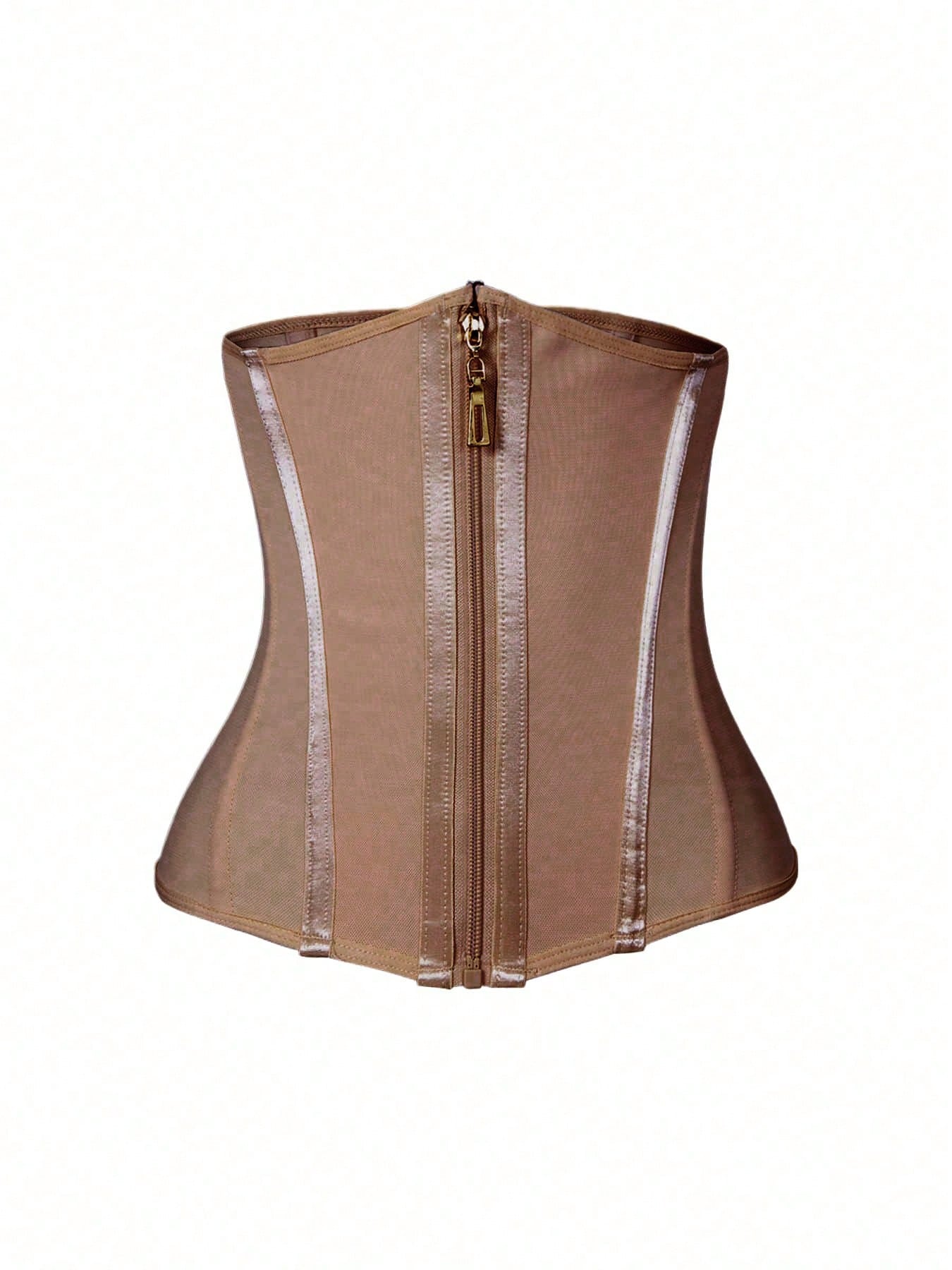 Sculpting Zipper Waist Cincher | High-Compression Body Shaper