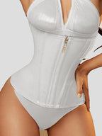 Sculpting Zipper Waist Cincher | High-Compression Body Shaper