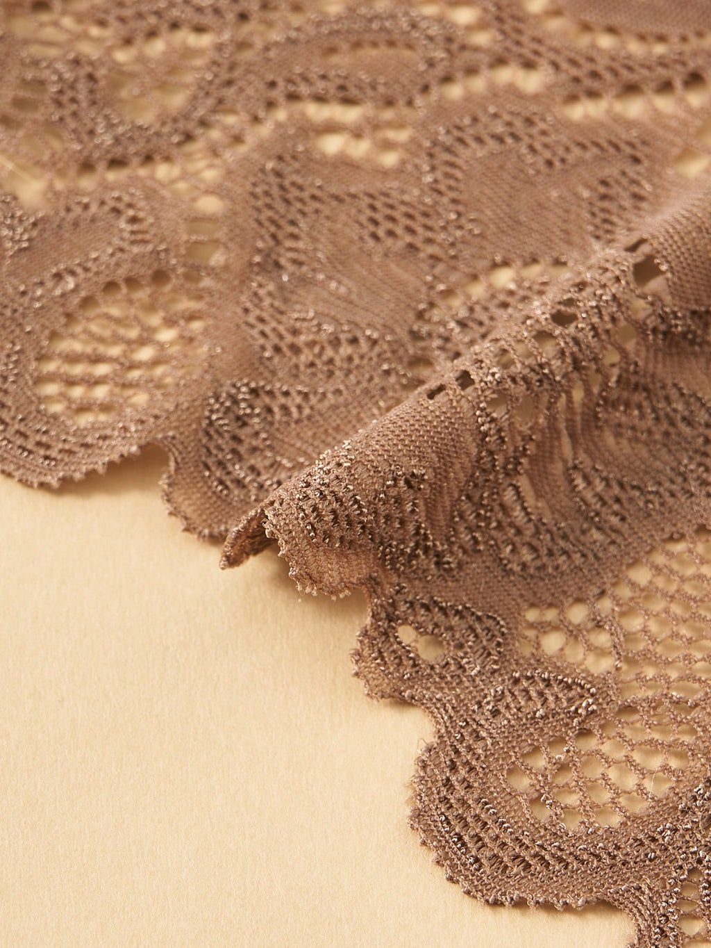 White High Waist Lace Trim Panties | Women's Casual Underwear