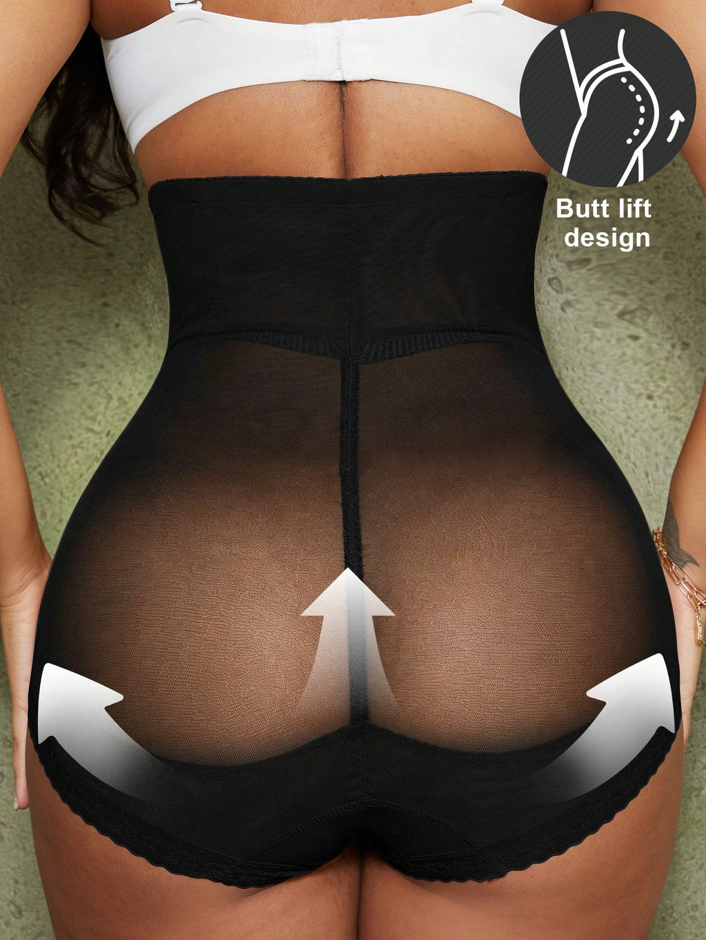 Seamless Tummy Control Shapewear – High-Waisted Waist Trainer Panty for Women