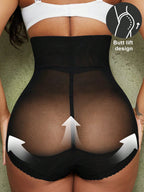 Seamless Tummy Control Shapewear – High-Waisted Waist Trainer Panty for Women