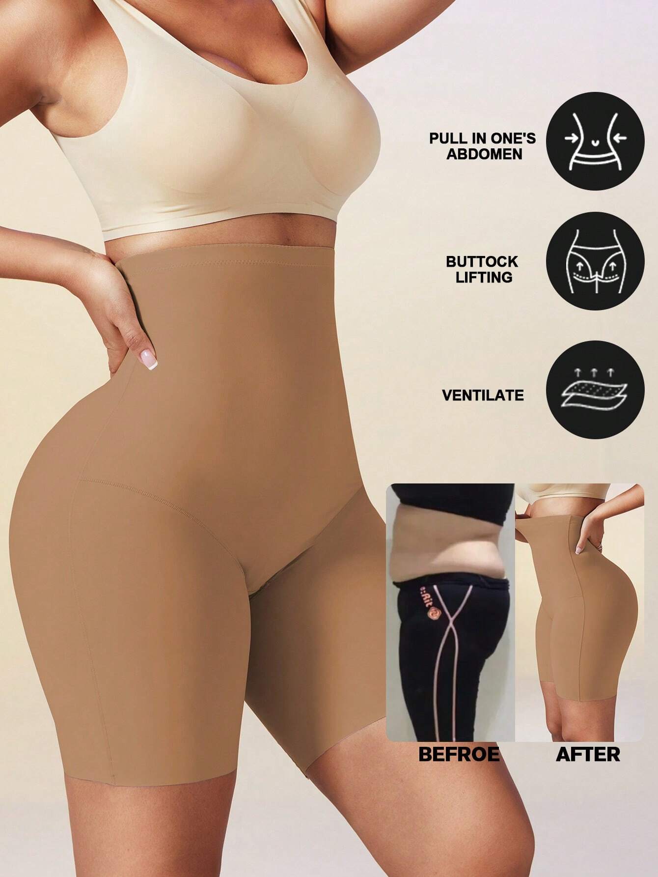 Women’s High Waist Seamless Shaping Shorts