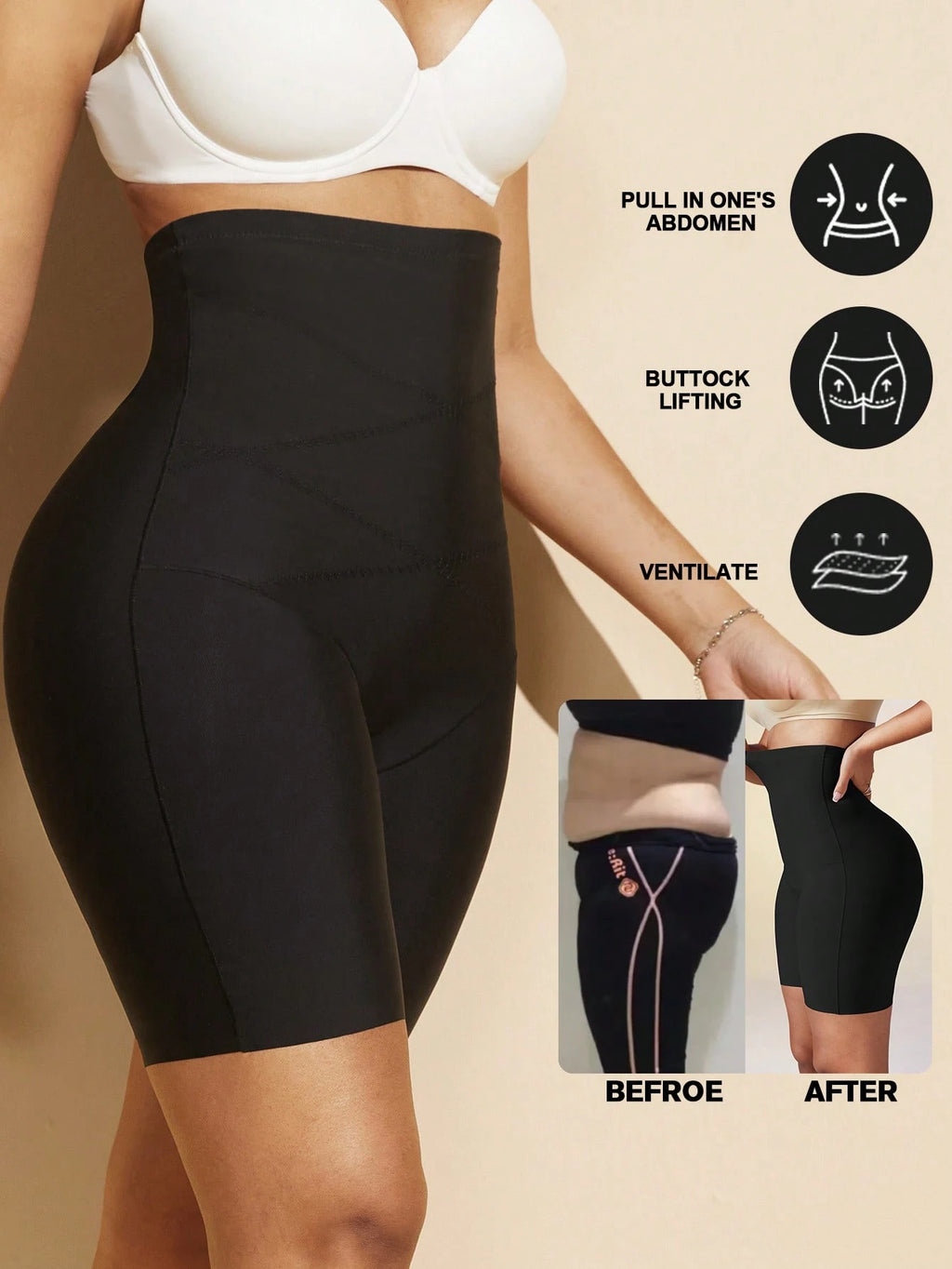 Women’s High Waist Seamless Shaping Shorts