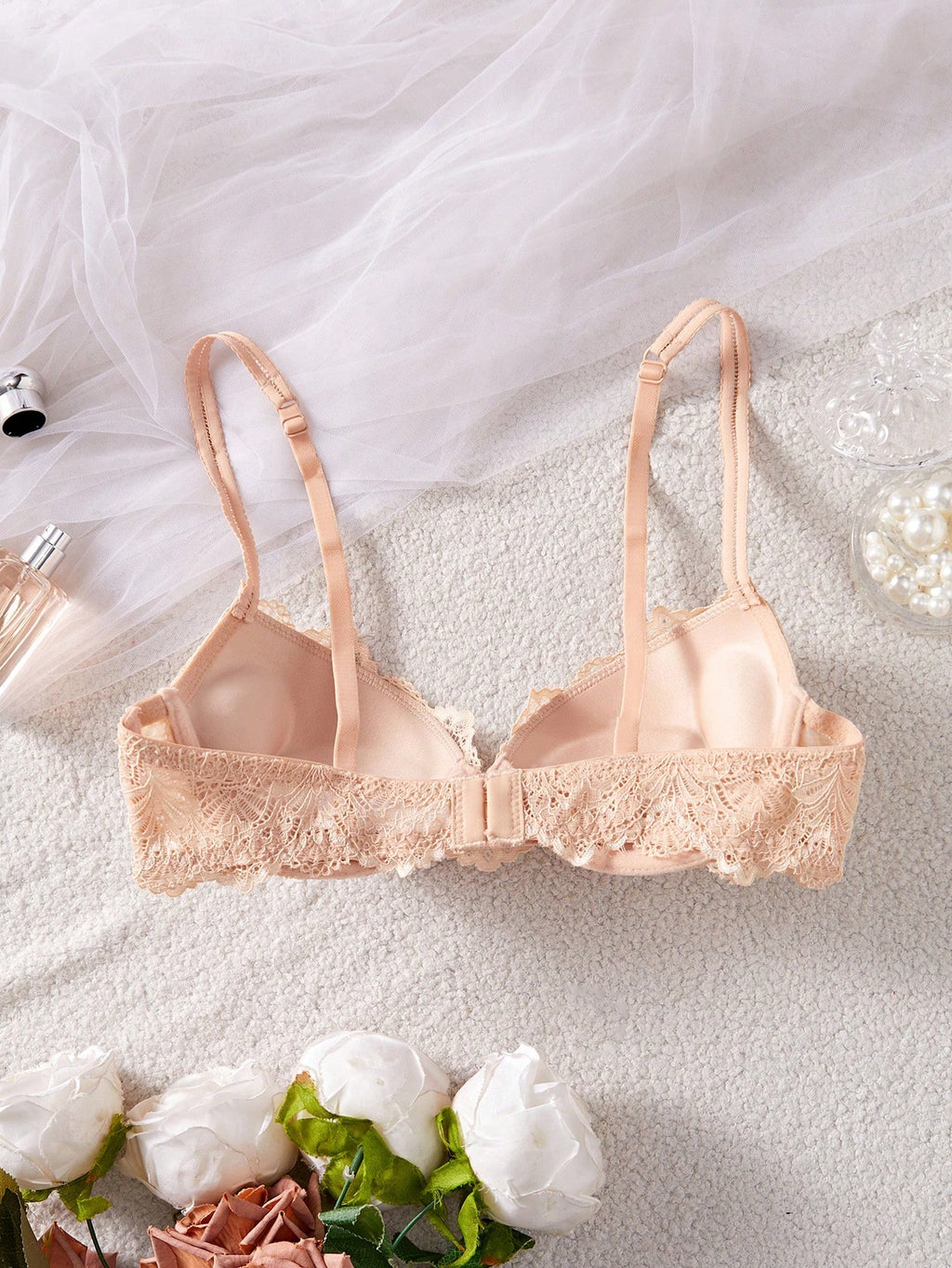 Women’s Lace Padded Push-Up Underwire Bra | Lift & Support Lingerie
