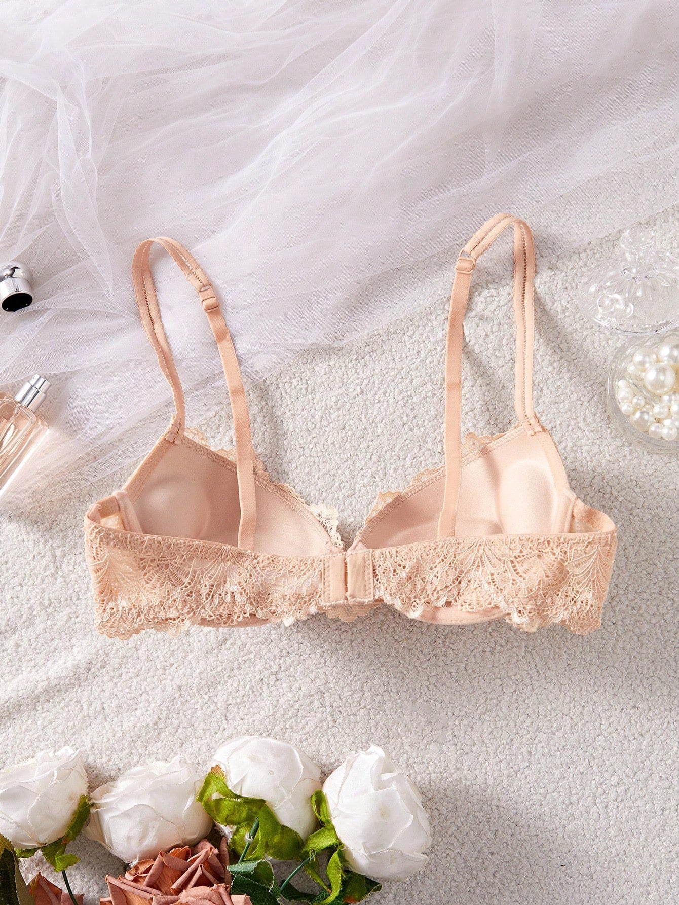 Women’s Lace Padded Push-Up Underwire Bra | Lift & Support Lingerie