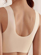 2-Pack Seamless Backless Bras | Wireless Fixed Cup Comfort | Everyday Invisible Lingerie