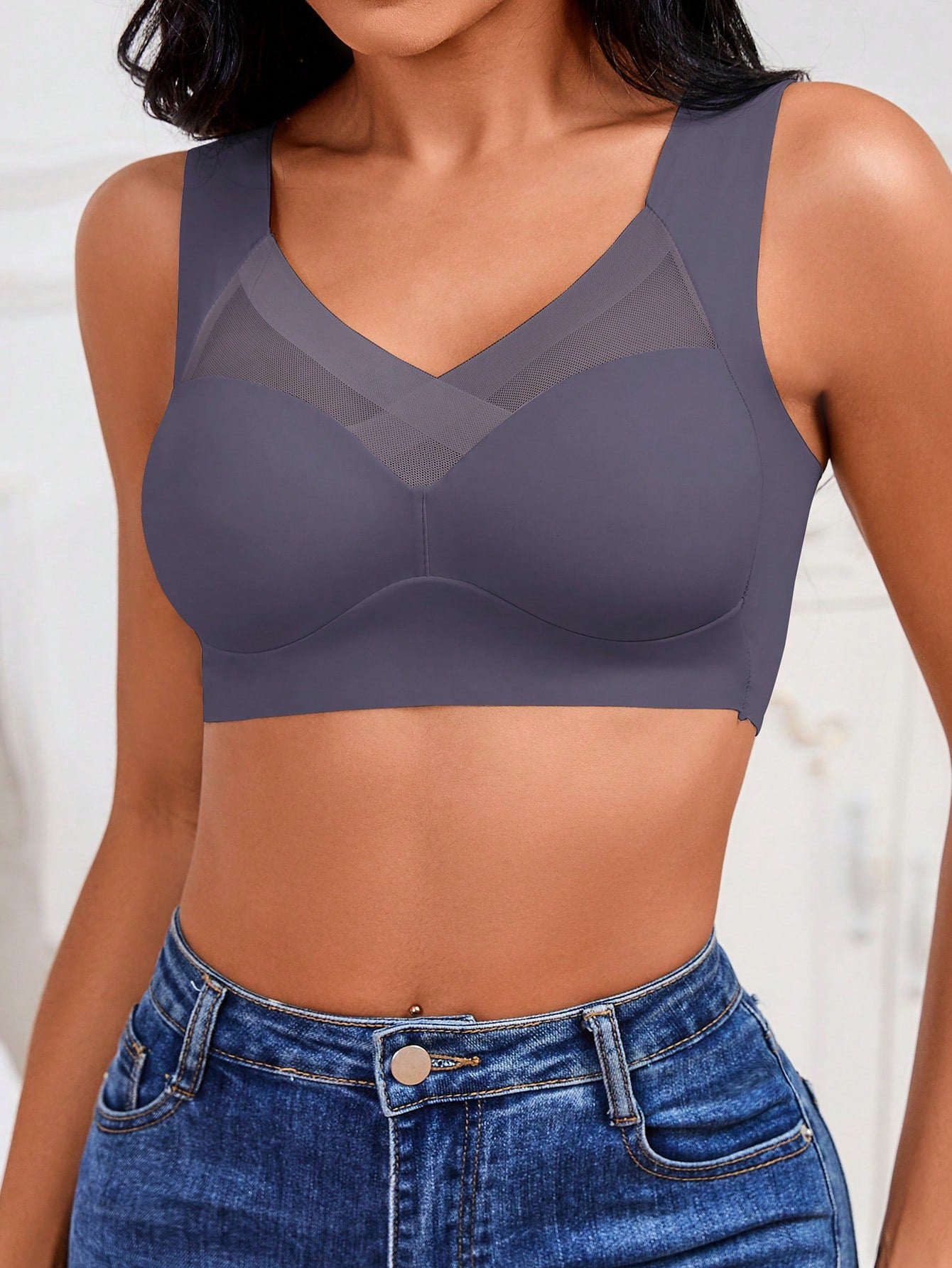 2-Pack Seamless Backless Bras | Wireless Fixed Cup Comfort | Everyday Invisible Lingerie