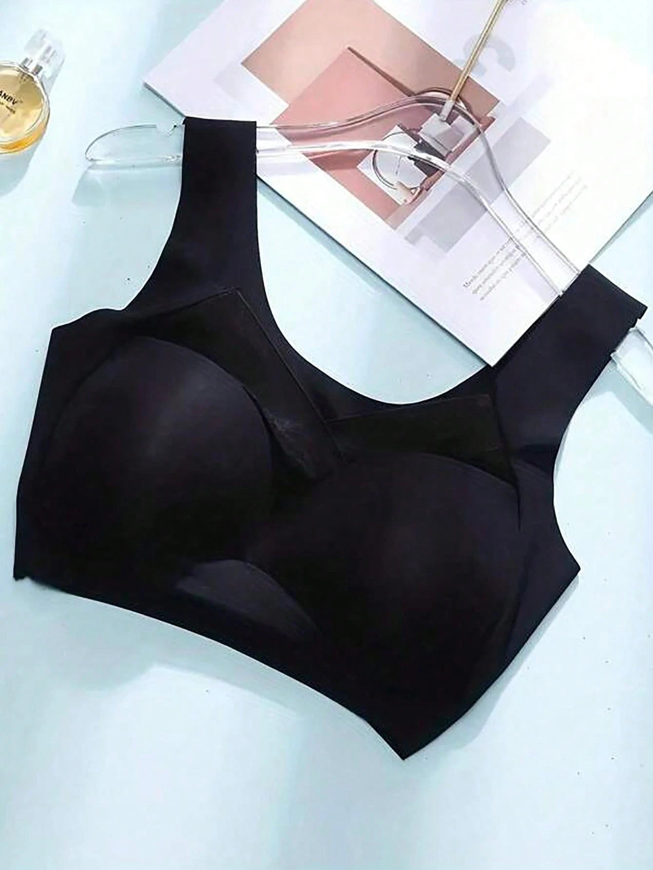 2-Pack Seamless Backless Bras | Wireless Fixed Cup Comfort | Everyday Invisible Lingerie