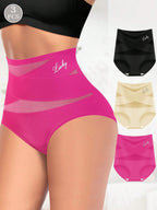 3PCS High Waist Tummy Control Seamless Panties