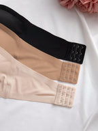 3-Pack Strapless Seamless Bras | Wireless Comfortable Fit | Multi-Color Everyday Wear