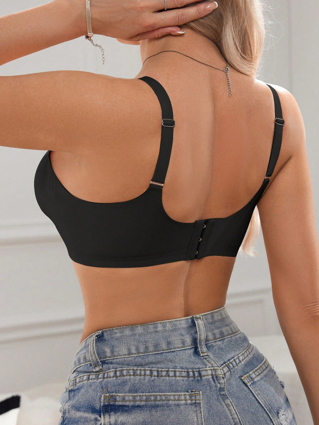 3-Pack Jelly Wireless Bras | Soft Stretch Comfortable Fit | Everyday Seamless Wear
