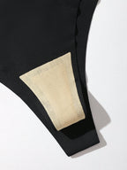 5-Pack Seamless Thong Panties | Scallop Edge Contrast Color | Leopard Print Soft Stretch Everyday Underwear