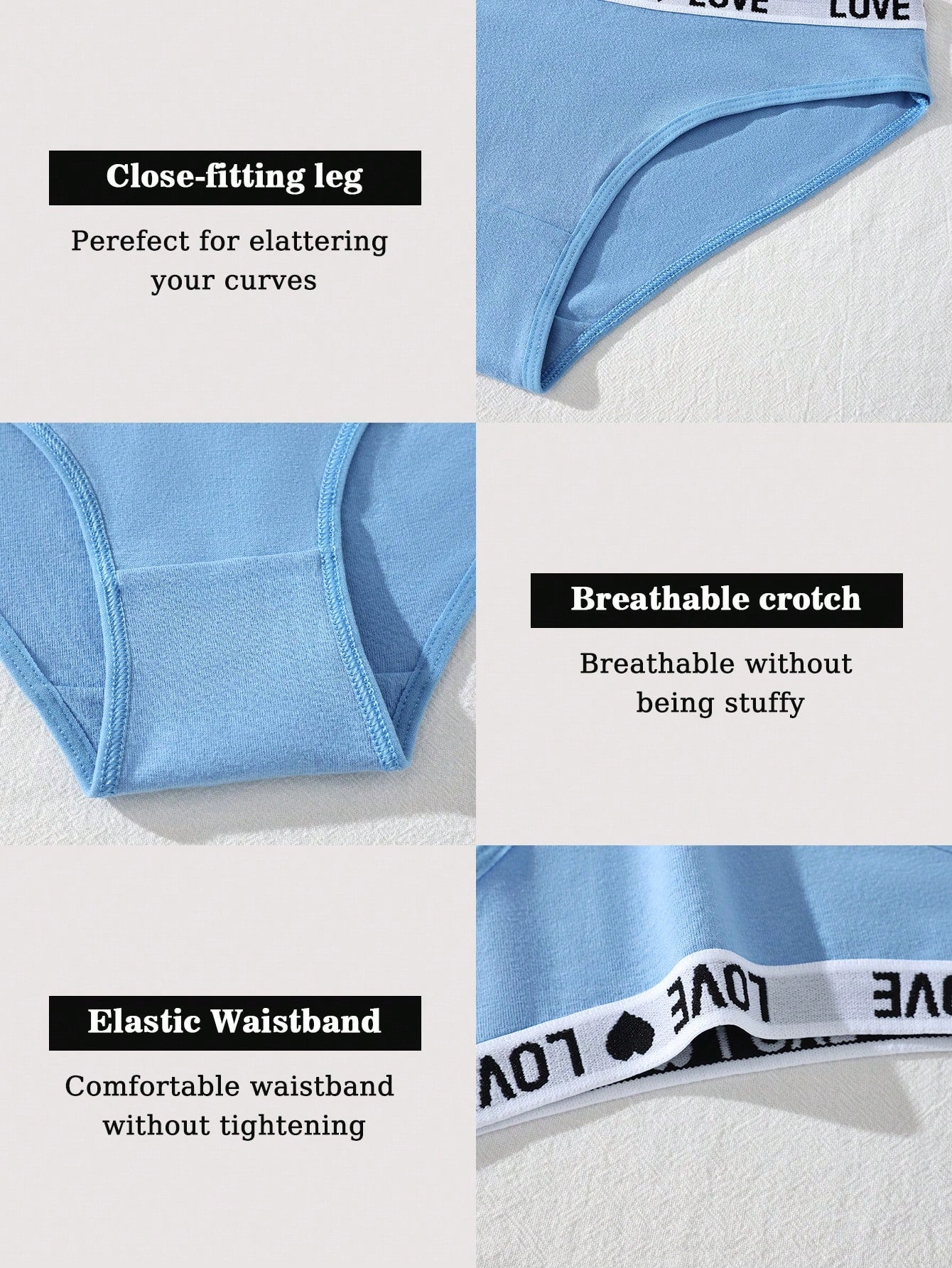 7-Pack Ribbed Cotton Thong Panties | Low-Rise Stretch Comfortable Fit | Multicolor Everyday Wear