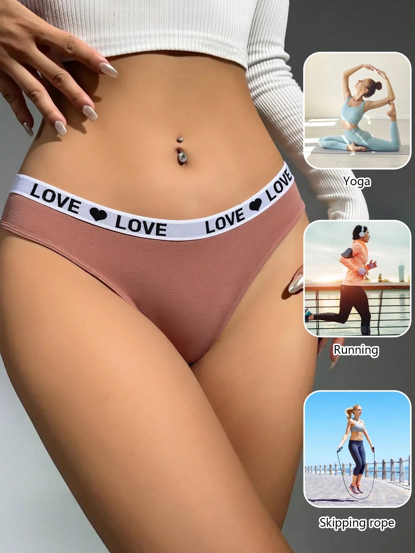 7-Pack Ribbed Cotton Thong Panties | Low-Rise Stretch Comfortable Fit | Multicolor Everyday Wear