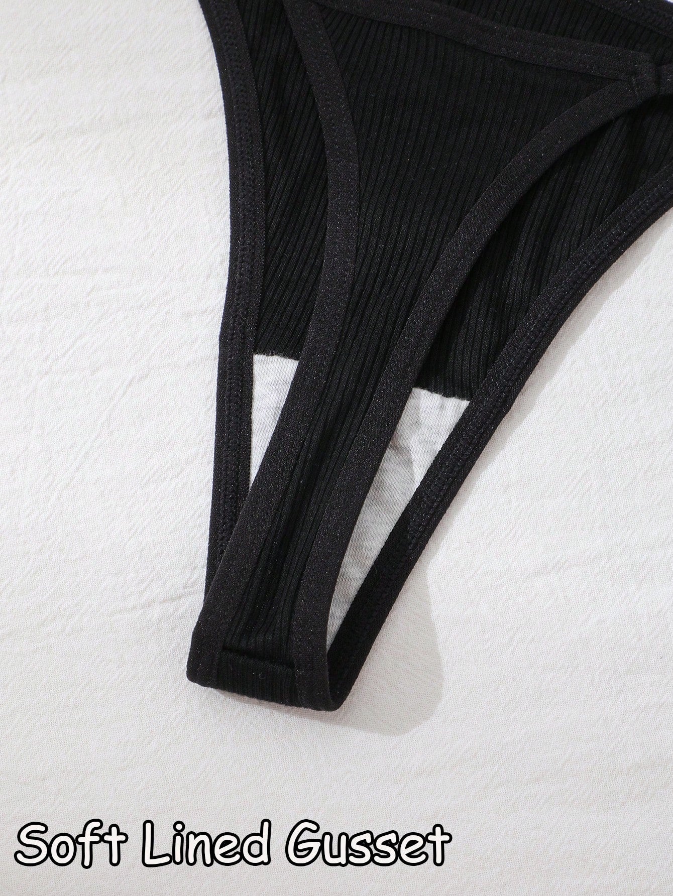 7-Pack Low Rise Seamless Ribbed Thongs