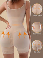 Minimalist Seamless Shaping Jumpsuit | Targeted Abdominal Control
