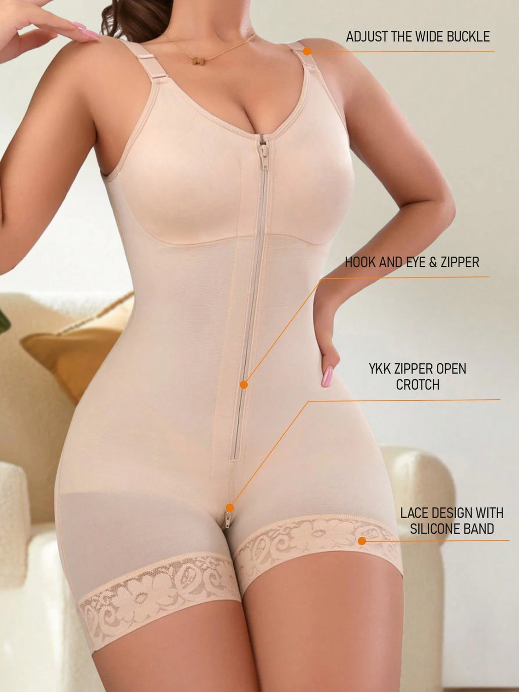 Minimalist Seamless Shaping Jumpsuit | Targeted Abdominal Control