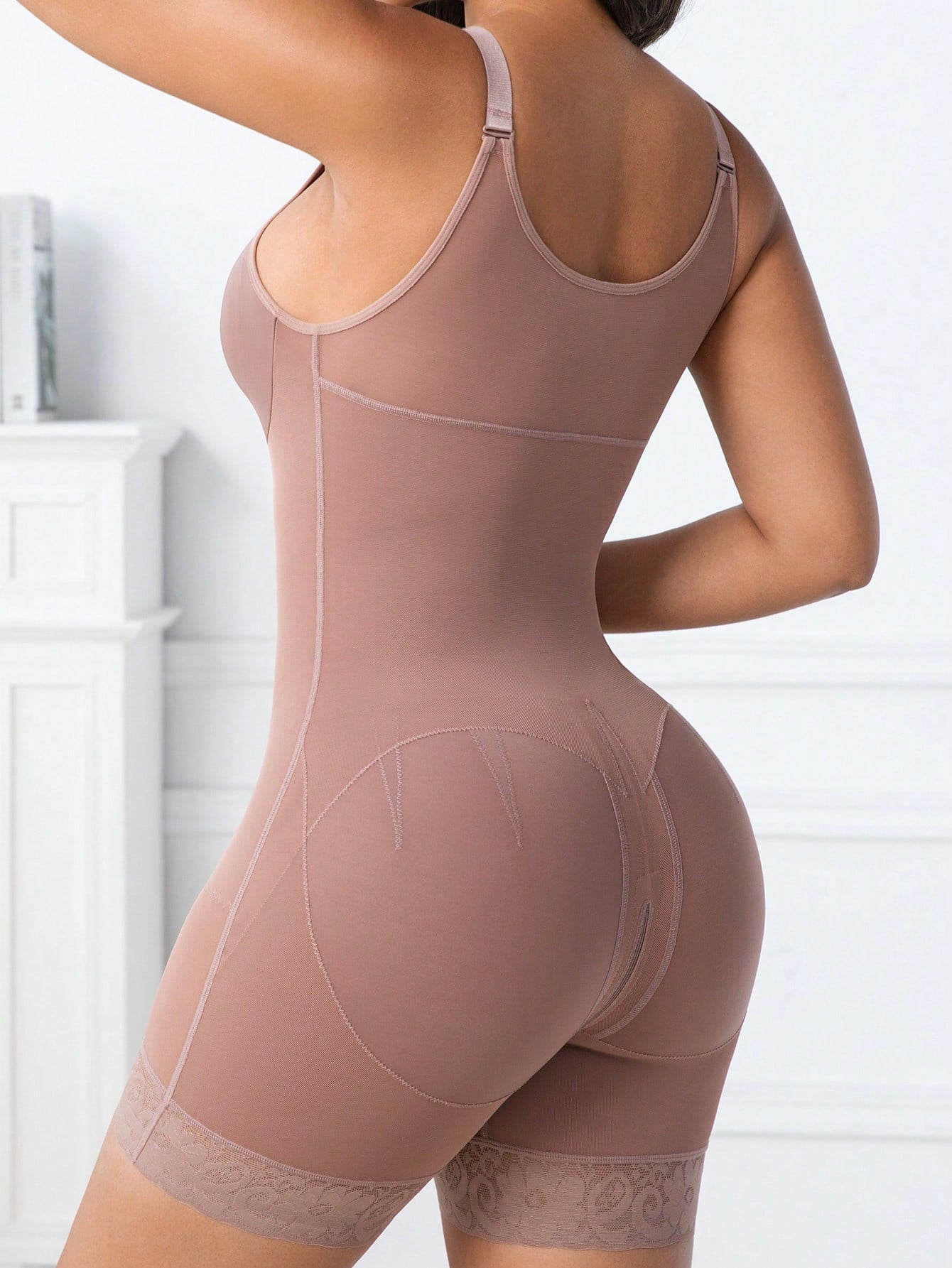 Minimalist Seamless Shaping Jumpsuit | Targeted Abdominal Control