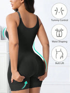 Minimalist Seamless Shaping Jumpsuit | Targeted Abdominal Control
