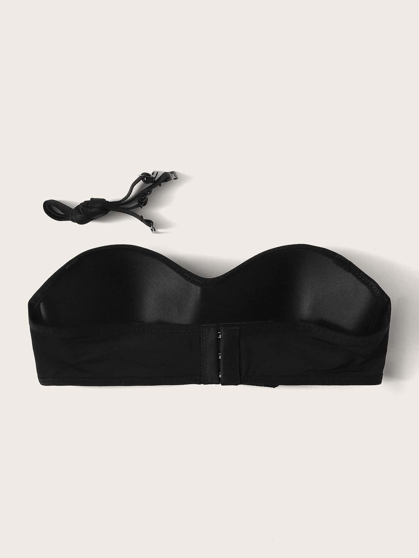 Bandeau Bra with Adjustable Straps | Seamless Comfortable Fit | Versatile Everyday Wear