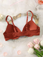 Underwire Bra with Adjustable Straps | Solid Color Support Fit | Comfortable Everyday Wear