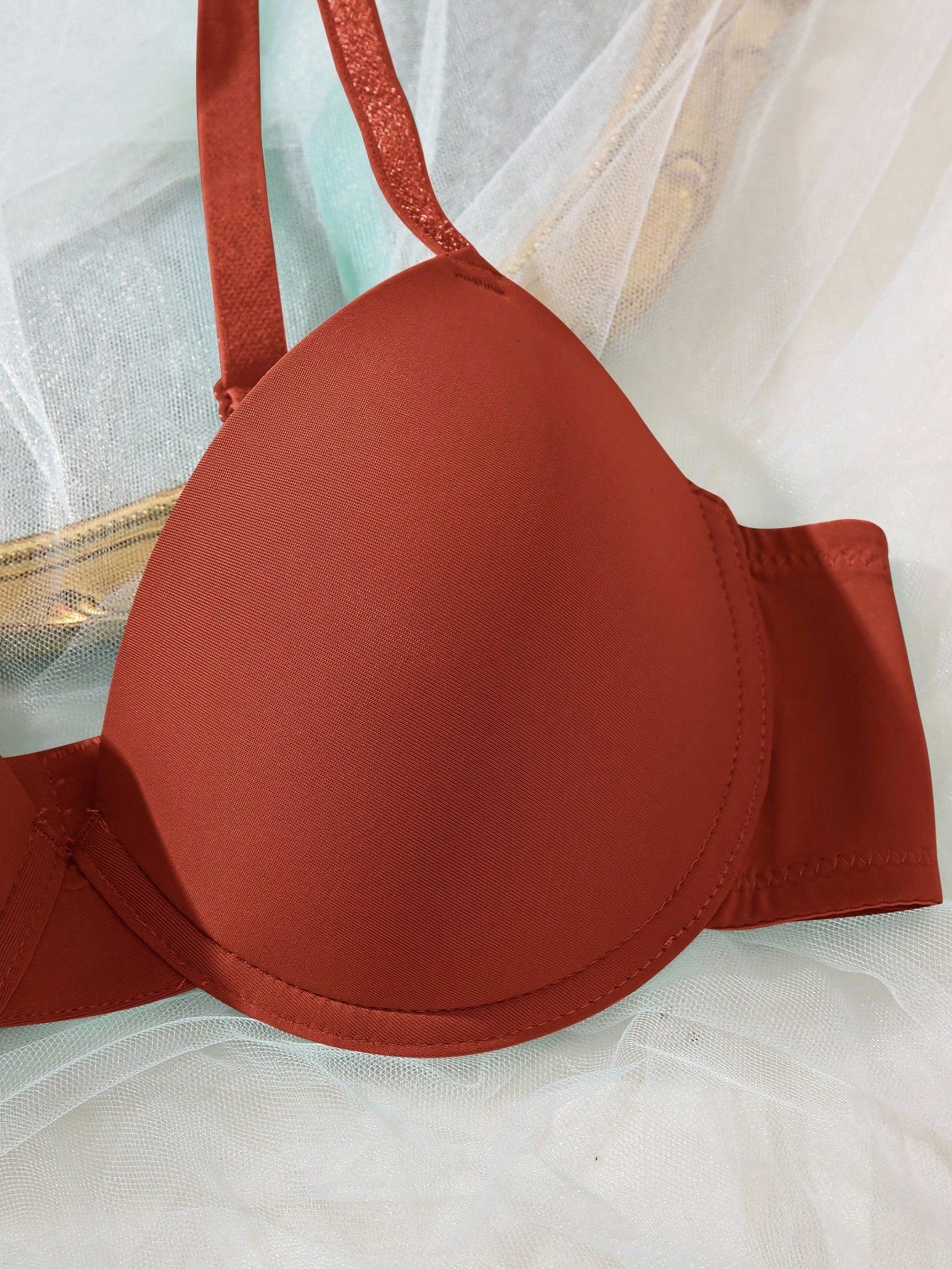 Underwire Bra with Adjustable Straps | Solid Color Support Fit | Comfortable Everyday Wear