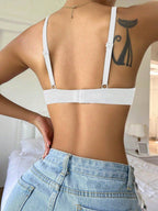 Underwire Bra with Adjustable Straps | Solid Color Support Fit | Comfortable Everyday Wear