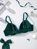 Underwire Bra with Adjustable Straps | Solid Color Support Fit | Comfortable Everyday Wear