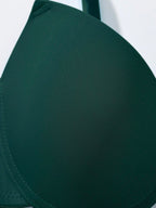 Underwire Bra with Adjustable Straps | Solid Color Support Fit | Comfortable Everyday Wear