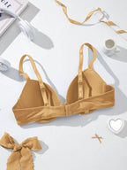 Underwire Bra with Adjustable Straps | Solid Color Support Fit | Comfortable Everyday Wear