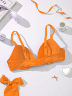 Underwire Bra with Adjustable Straps | Solid Color Support Fit | Comfortable Everyday Wear