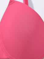 Underwire Bra with Adjustable Straps | Solid Color Support Fit | Comfortable Everyday Wear
