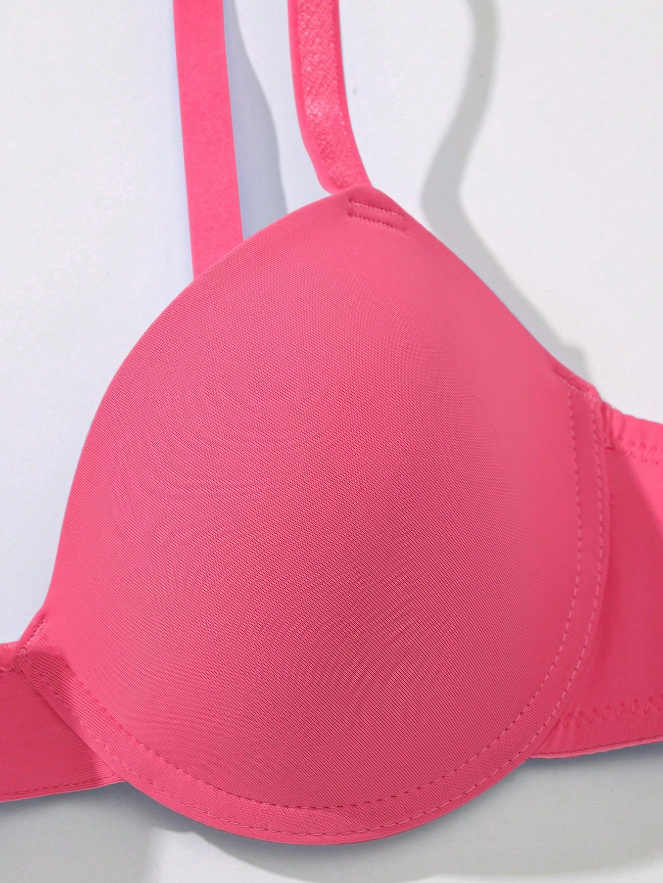 Underwire Bra with Adjustable Straps | Solid Color Support Fit | Comfortable Everyday Wear