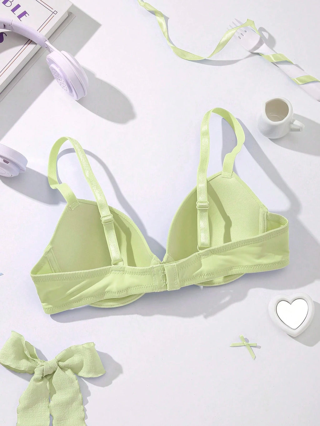 Underwire Bra with Adjustable Straps | Solid Color Support Fit | Comfortable Everyday Wear