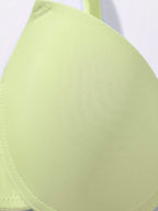 Underwire Bra with Adjustable Straps | Solid Color Support Fit | Comfortable Everyday Wear