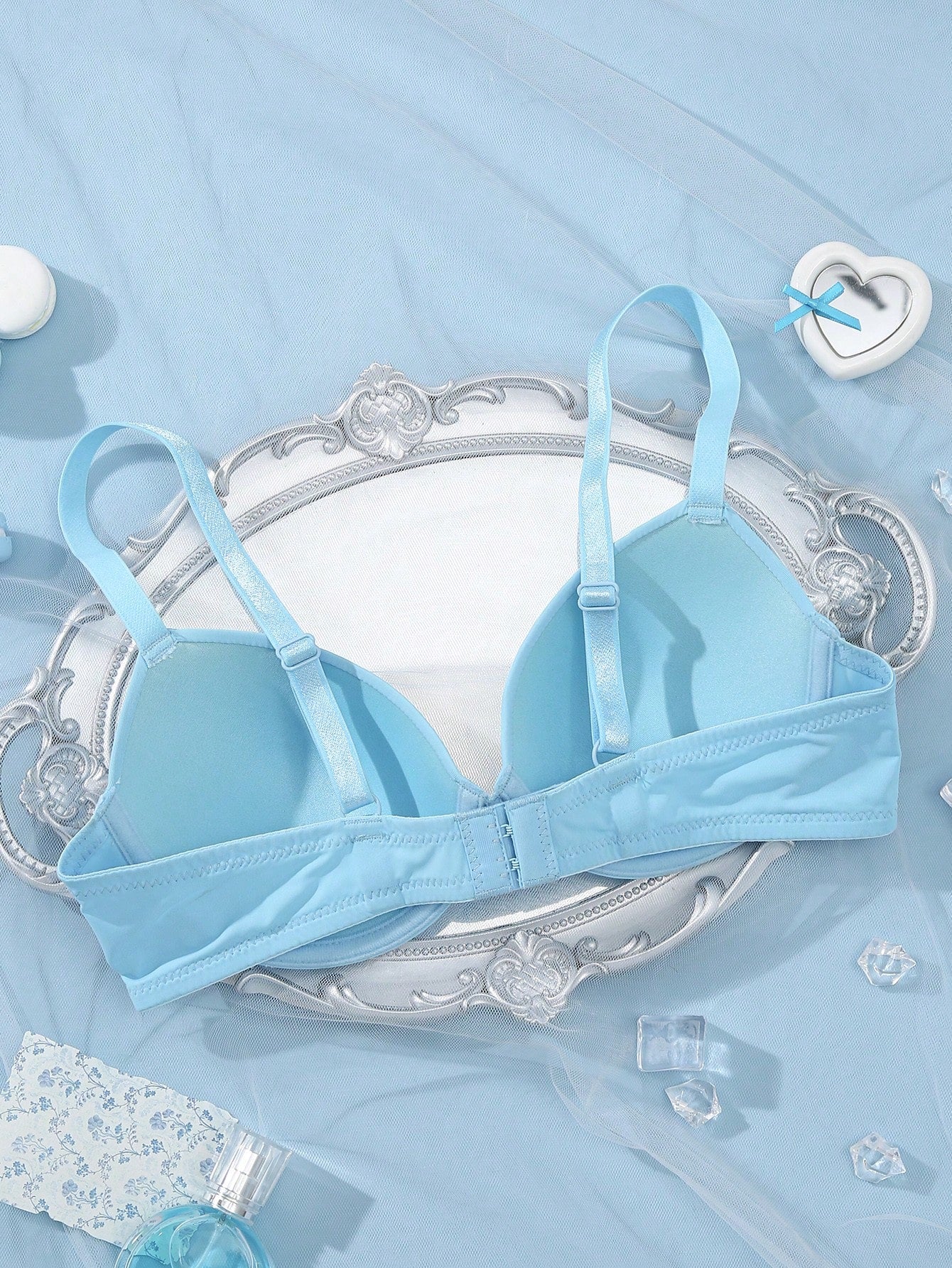 Underwire Bra with Adjustable Straps | Solid Color Support Fit | Comfortable Everyday Wear